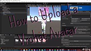 How to upload an avatar to Vrchat (Creator Companion)