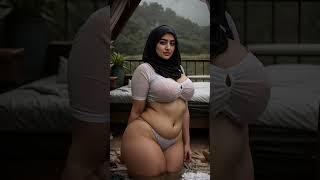 [4K] Curvy Indian Plus size Model AI Lookbook India