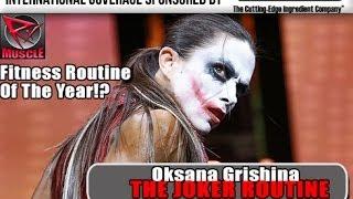 Oksana Grishina "The Joker" 2013 Arnold Classic Europe In Madrid!