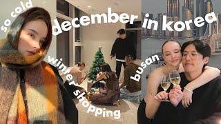 VLOG ️ december in Busan, first snow, dealing with winter blues & surviving cold weather | Sissel