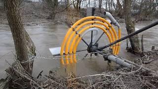 Water wheel pump