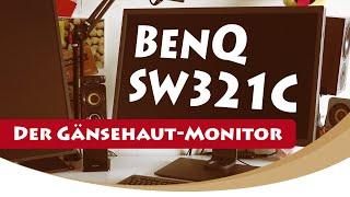 BenQ SW321C in review • 4K UHD monitor for photographers, image editors and video editors • test