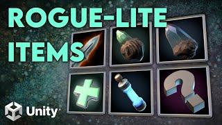 [Unity Coding Tutorial] How to Create Rogue-Lite Style Items and Effects in Unity