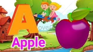 ABC Songs | A for Apple | Alphabet phonics songs | ka se kabutar songs | @AnshKumar-95991 #abcd