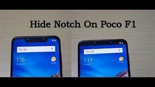 How to Hide Notch on Poco F1