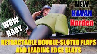 NEW KAVAN Norden 1600mm STOL RC plane bush scheme 4S PNF UNBOXING