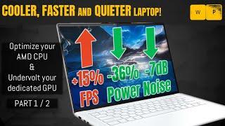 Unlock Maximum Performance & Cool Your Laptop CPU, GPU undervolt teaser (2023)