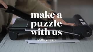 ASMR How It's Made: Wood Jigsaw Puzzles