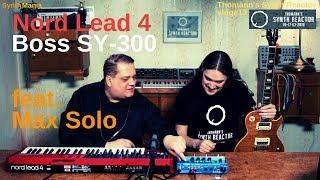 Thomann's Synth Reactor vlog#13 - Boss SY-300 & Nord Lead 4 feat. Max Solo #TSR19