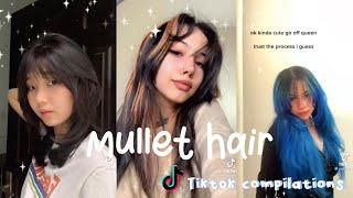 Mullet hair cut (Wolf cut) | TikTok Compilation |