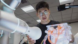 Tour state-of-the-art Stanford Robotics Center