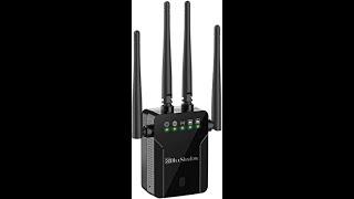 Review Blueshadow WiFi Extender AC1200 Dual Band Wireless Signal Booster  2021