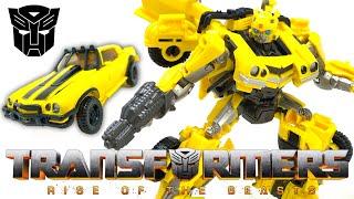 Transformers Studio Series 100 RISE OF THE BEASTS Deluxe Class BUMBLEBEE Review