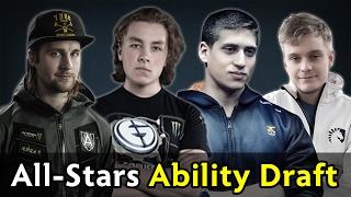 Pros playing Ability Draft — All-Stars match