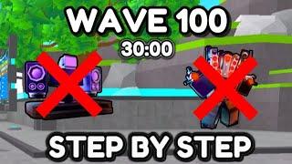 How To Get To WAVE 100 In 30 Minutes WITHOUT Dj Tv Man or Hyper!