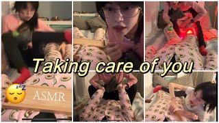 ASMR| Taking care of you (POV Full Body Massage, personal attention for sleep)