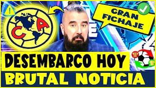 DIOS MÍO! FINALMENTE, REFUERZO SORPRESA EN EL AMERICA, EL CRACK ES NUESTRO!NOTICIAS DE CLUB AMÉRICA