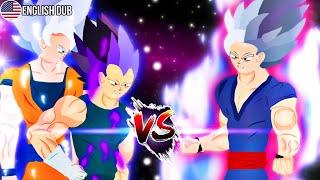 Goku And Vegeta VS Beast Gohan | Full Animation Movie | English Dub