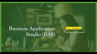 SAP Business Application Studio - Getting Started guide