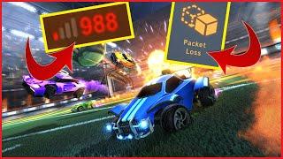 HOW TO FIX ROCKET LEAGUE LAG AND PACKET LOSS PROBLEM