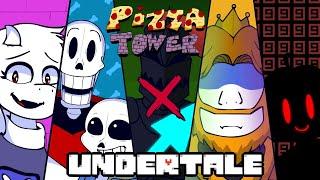 Pizza Tower Intro but it's UNDERTALE (Animation)