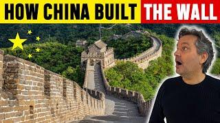The Great Wall Of China | How They Built It. From Above