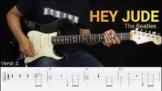 HEY JUDE - Guitar Cover Instrumental + TAB