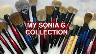 My Current Sonia G Brush Collection 