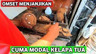 IDE BISNIS DARI 1 BUAH KELAPA TUA JADI CUAN BESAR