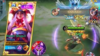 NEW META BUILD FOR HIGH DAMAGE FREYA NEW ONE SHOT BUILD!!! ( FREYA BEST BUILD 2023 ) MLBB