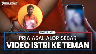 Polisi Tersangkakan Pria Alor yang Sebar Foto dan Video Mesum Istri ke Teman