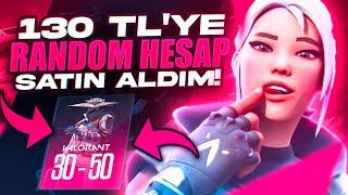 130 TL'YE AVRUPA GARANTİLİ RANDOM HESAP ALDIM! Valorant