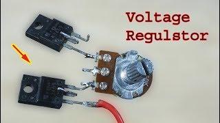 Make a DC voltage regulator, super powerful power supply