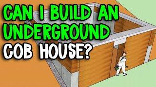 How to Build a Bermed Cob House | Underground Hobbit House