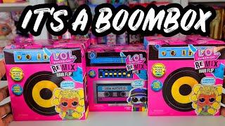 LOL Surprise Remix Hair Flip and Pets Series Boombox Unboxing - Instant Ry Play