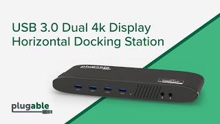 The Incredibly Compatible USB 3.0 Dual 4K Display Docking Station