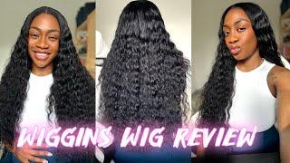 Step By Step Glueless 5x5 Closure Wig Install | Loose Deep Wave Wig Honest Review Ft. Wiggins Hair