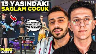 13 YAŞINDAKİ SAĞLAM ÇOCUK VS YE ÇAĞIRDI! | PUBG MOBİLE