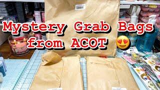 Opening Mystery Craft Supply Bags from A Cherry On Top