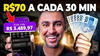 RECEBA R$70 A CADA 30 MINUTOS COM CELULAR - 500/Dia (Dinheiro online)