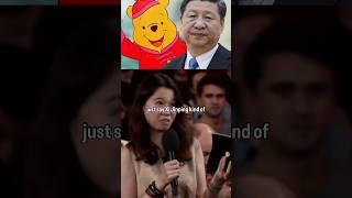 She destroyed a #CCP propagandist #shorts