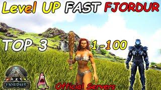 (UPDATED) Fjordur Level Up FAST | TOP 3 | Level 1 to 100 The BEST Way