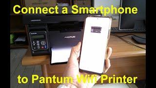 How to print from Smartphone to Wi-Fi Pantum printers