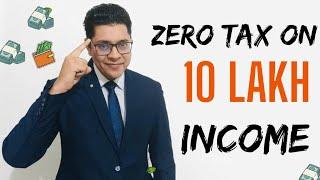 Zero Tax For 10 Lakh Income | Tax Saving Tips 2023 | How To Save Tax AY 23-24 | #incometax #zero