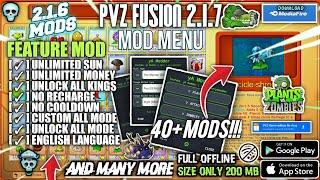 PvZ Fusion 2.1.7 Mod Menu  | No Password, MediaFire Link!