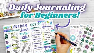 Daily Journaling for your Mental Health *Beginner Friendly Ideas*