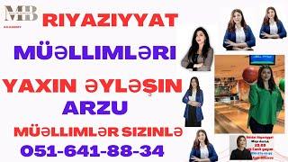 Sertifikasiya model suallar Riyaziyyat (051-641-88-34)/