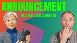 SIGMA Big Event: IS Sigma finally making RF autofocus lenses ?