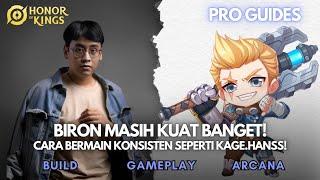 BELAJAR MAIN BIRON SEPERTI PRO PLAYER INDONESIA KAGENDRA HANS! | Honor of Kings Indonesia