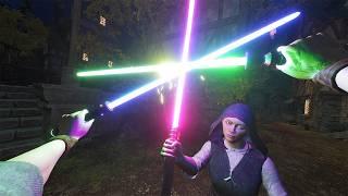 Brutal Realistic Lightsaber Duelling || Blade And Sorcery